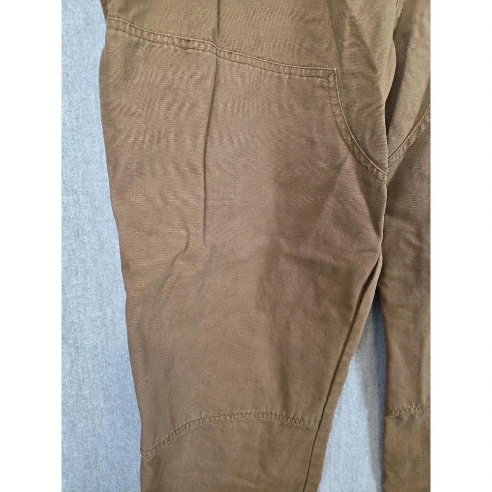 Gap Double Knee‎ Cargo Pants Men's 40x32 Carpenter Brown Cotton Canvas Straight